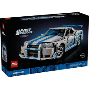 Constructor LEGO Technic 2 Fast 2 Furious Nissan Skyline GT-R (R34) Car