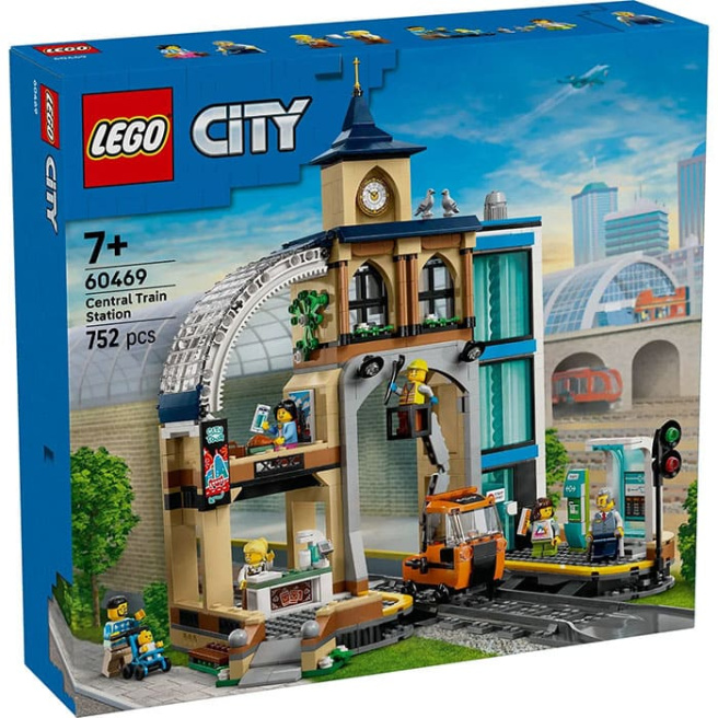 Constructor LEGO City Central Train Station