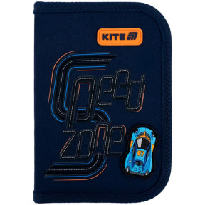 Пенал-книжка Kite, 1 отделение, без наполнения, Speed Zone