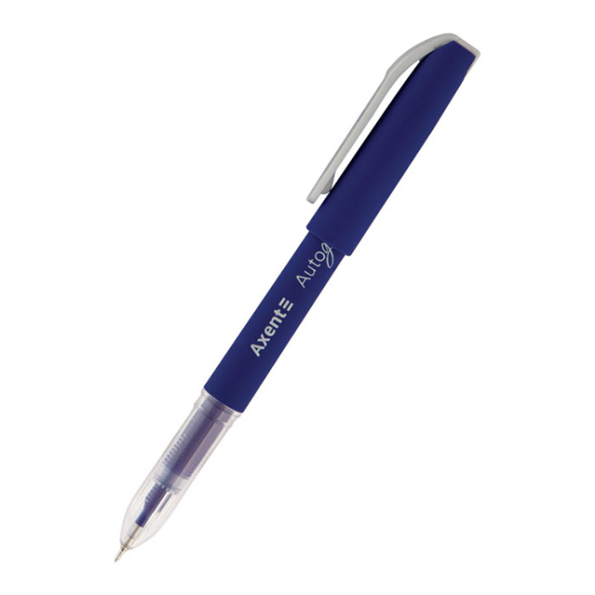 Pix cu gel Axent Autographe, 0,5 mm, albastru