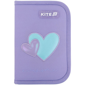 Пенал-книжка Kite, 1 отделение, без наполнения, Awesome