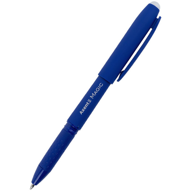 Pix gel Axent Magic „write-erase”, albastru