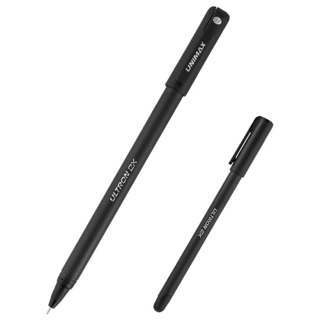 Pix cu bilă Unimax Ultron 2x, 0,7 mm, albastru
