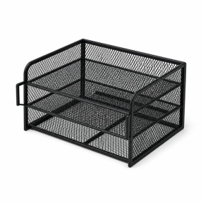 Suport p/u documente din plasă, 3 secțiuni, metal