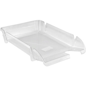 Suport orizontal Axent Delta 365x275x70 mm, transparent