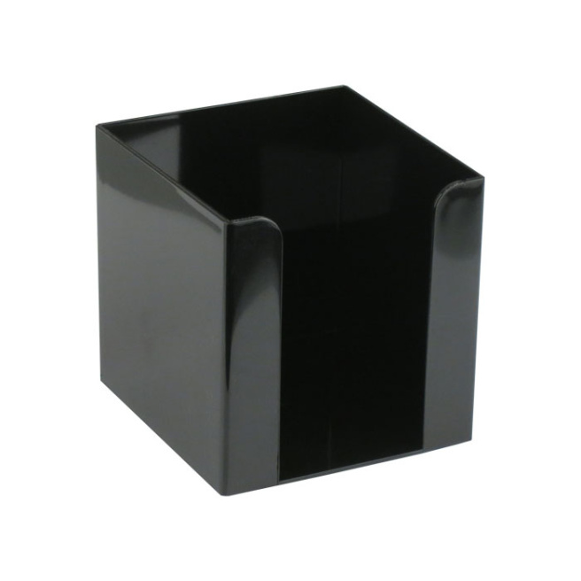 Cub de birou Axent Delta 90x90x90 mm, plastic, negru - crafti.md