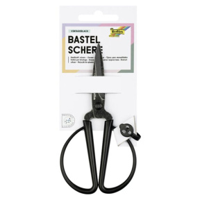 Foarfecă pentru creație, negru vintage, 14,5 cm, mâner ergonomic