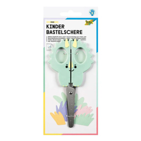 Foarfecă creativă pentru copii DINO, cu vârf rotunjit