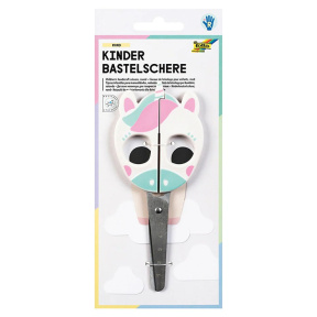 Foarfecă creativă pentru copii UNICORN, cu vârf rotunjit