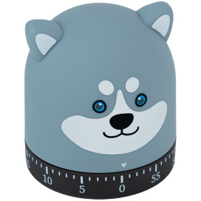 Таймер механический Kite, пластик, 60x60x67 мм, Хаски