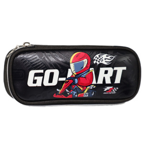 Пенал школьный Go Racer Черный