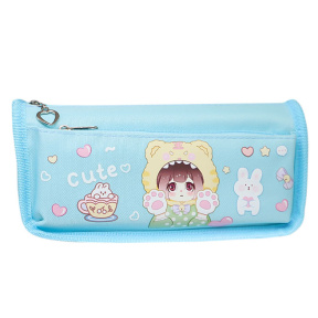 Пенал школьный Cute Голубой