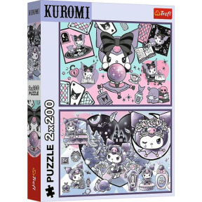 Puzzle "2x200" - Kuromis mischiefs / Hello Kitty