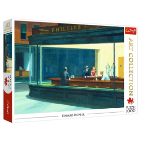 Puzzle  "1000 Art Collection" - Șoimii nopții