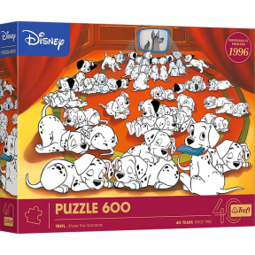 Puzzle "600" 40th anniversary Trefl - 101 Dalmatians