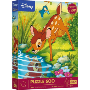 Puzzle "600" 40th anniversary Trefl - Bambi