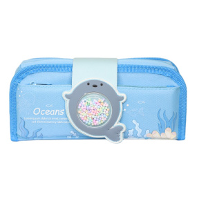 Penar școlar albastru