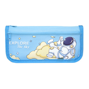 Школьный пенал синий