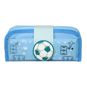 Школьный пенал лазурный