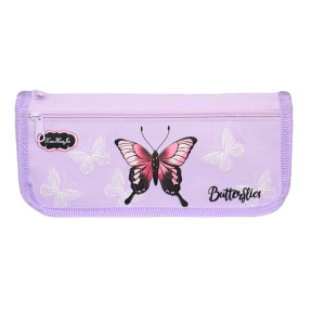 Школьный пенал фиолетовый