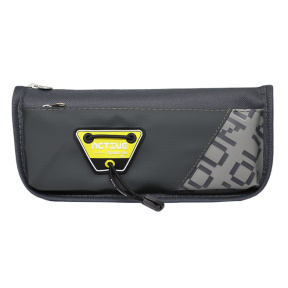 Школьный пенал темно-серый