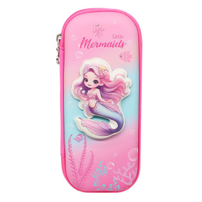 Школьный Пенал "Русалка", Фуксия