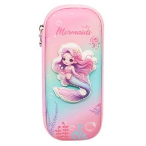 Школьный Пенал "Русалка", Розовый