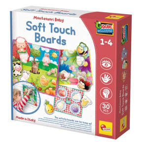 Set educațional Montessori Baby-touch Boards