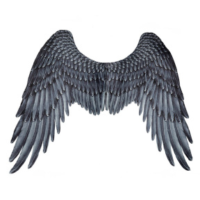 Крылья Архангела черные (95 x 75 см)