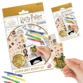 Set creativ cu autocolante Harry Potter