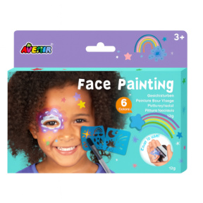 Набор украшений для лица "Принцесса-Бабочка", с трафаретами и красками