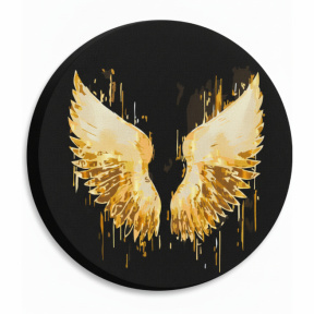 Aripile îngerului, d30, pictură pe numere rotundă