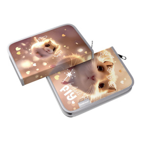 Пенал-книжка ErichKrause без наполнения, Fluffy