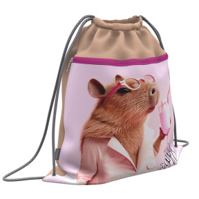 Сумка для обуви ErichKrause с карманом на молнии, CapyBarbara