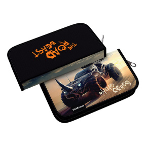 Пенал-книжка ErichKrause без наполнения, Road Beast