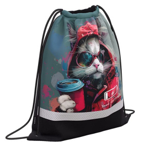 Сумка для обуви ErichKrause с вентиляцией, Coffee Mania