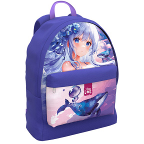 Рюкзак ErichKrause EasyLine, Kawaii Whale 17L