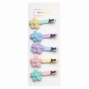 CHA Set agrafe de păr STRIVE FLOWER (5 buc)