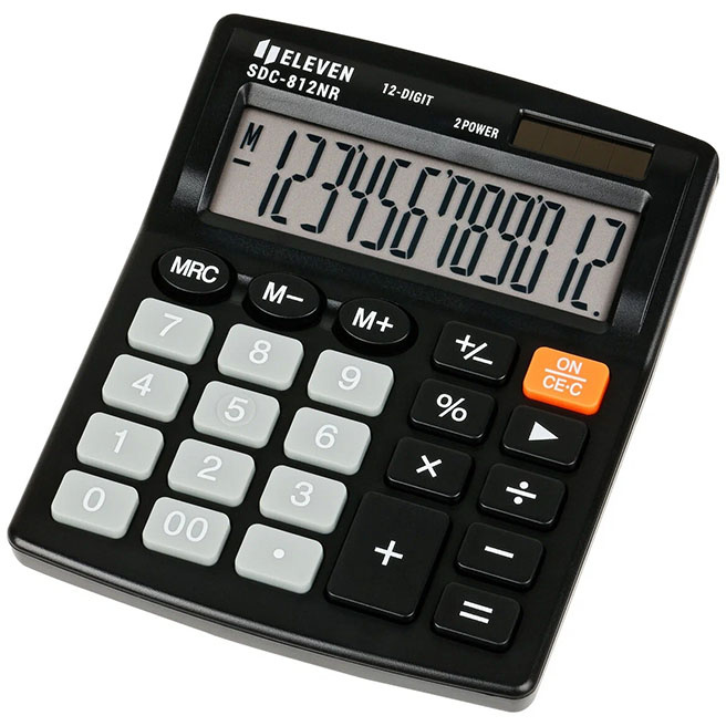 Calculator ELEVEN SDC 812 BN