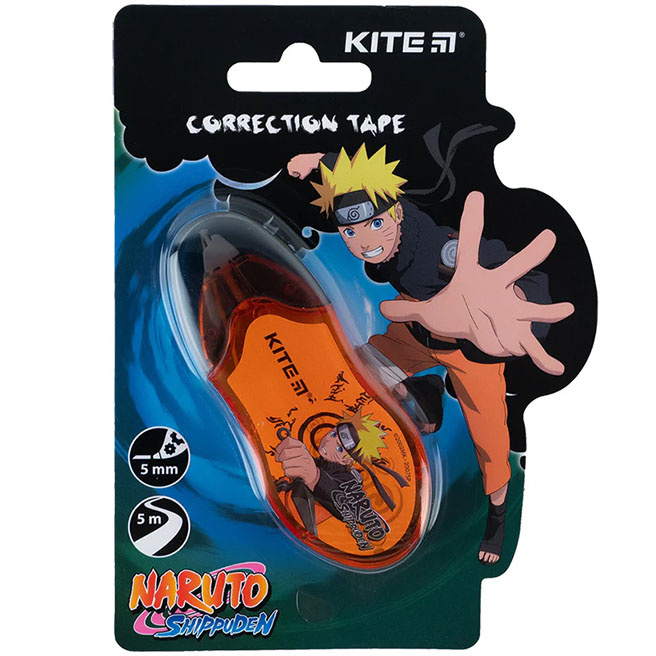 Corector bandă KITE, 5 mm х 5 m, Naruto
