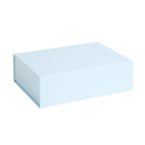 Подарочная коробка складная, 31 * 22 * 10 см голубая