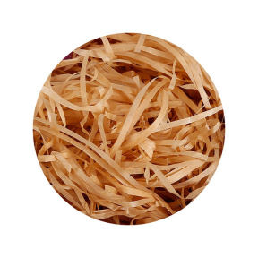 Наполнитель бумажный для подарков, 100 г,  бежевый