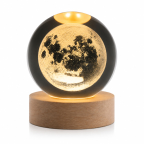 Glob LED decorativ 11.5×8 cm, Pământul