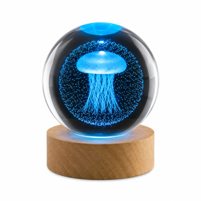 Glob LED decorativ 9×7 cm, Meduza