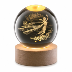 Glob LED decorativ 9×7 cm, Zână