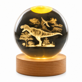 Glob LED decorativ 9×7 cm, Dino