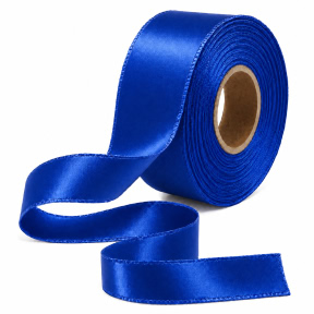 Panglica din satin WP (2,5/22m) - 40 Cobalt