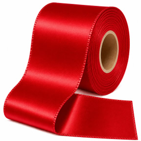Panglica din satin WP (5,0/22m) - 26 Roşu
