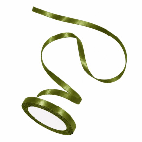 Panglica din satin WP (0,6/22m) - 49 Muşchi verde