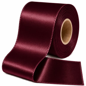 Panglica din satin WP (5,0/22m) - 28 Burgundia